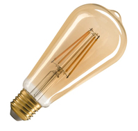 SLV ST64 E27 LED-lamp Goud 2500 K 7,5 W F