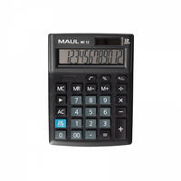 MAUL MC 12 calculator Pocket Rekenmachine met display Zwart