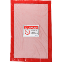 Brady 151101 Klebeband Für die Nutzung im Innenbereich geeignet Für die Nutzung im Außenbereich geeignet Messing, Nylon, Polyester, Polyvinylchlorid (PVC) Rot