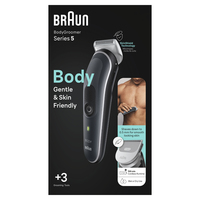 Braun BodyGroomer 5 BG5340, Manscaping Tool Voor Mannen, Met Kam Voor Gevoelige Zones
