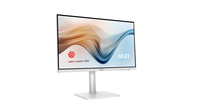 MSI Modern MD241PW 23.8 Inch Monitor with Adjustable Stand, Full HD (1920 x 1080), 75Hz, IPS, 5ms, HDMI, DisplayPort, USB Type-C, Built-in Speakers, Anti-Glare, Anti-Flicker, Le...