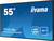 iiyama LE5541UHS-B1 signage display Płaski panel Digital Signage 138,7 cm (54.6") LCD 350 cd/m² 4K Ultra HD Czarny 18/7