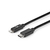 Nedis CCGP39650BK20 Lightning-kabel 2 m Zwart
