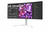 LG 38WQ75C-W számítógép monitor 96,5 cm (38") 3840 x 1600 pixelek Quad HD+ LCD Fehér