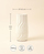 Esmée 130.400.01 Vase Vase mit runder Form Steingut Weiß