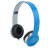 LogiLink HS0031 Kopfhörer & Headset Kabelgebunden Kopfband Anrufe/Musik Blau