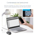 StarTech.com 25-Pack Universeel Laptop Kabelslot 2m, Geserialiseerde Notebook Security Kabel, Compatibel met Noble Wedge®/Nano/K-Slot, Sleutelloos Combinatieslot