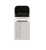 Transcend JetFlash 880 OTG 32GB USB flash meghajtó USB Type-A / Micro-USB 3.2 Gen 1 (3.1 Gen 1) Fekete, Ezüst