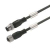 Weidmüller SAIL-M12GM12G-3-2.0U kabel sygnałowy 2 m Czarny