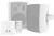 Vision TC3-AMP+SP-1800 głośnik 3-drożny Biały Przewodowa 50 W