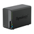 Synology DiskStation DS224+ tárolószerver NAS Asztali Ethernet/LAN csatlakozás Fekete J4125