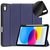 CoreParts TABX-IP10-COVER20 custodia per tablet 27,7 cm (10.9") Custodia flip a libro Blu