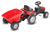 Jamara Pedal tractor Strong Bull with trailer Aufsitztraktor