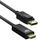 ACT AC7550 Videokabel-Adapter 1,8 m DisplayPort HDMI Typ A (Standard) Schwarz