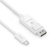PureLink IS2220-015 adaptador de cable de vídeo 1,5 m USB Tipo C DisplayPort Blanco