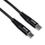 Akasa AK-CBUB54-10BK cable USB 1 m USB C Negro