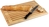 Brotschneidebrett aus massivem Naturholz, Krümel-Auffangfunktion. ca. 53 x 32,5