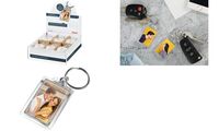 hama Porte-clés "Mini" pour mini photos, présentoir comptoir (1663181)