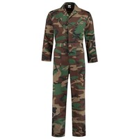 De Boer Kinderoverall Polyester/Katoen Camouflage Maat 152