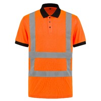 De Boer Hi-Vis Poloshirt RWS Oranje Maat 3XL