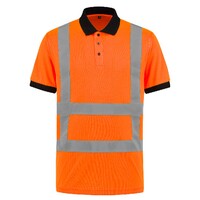 De Boer Hi-Vis Poloshirt RWS Oranje Maat 5XL