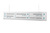 MOEDEL Hängeschild MADRID SILVER LINE, Aluminium, 150 x 850 mm, silber