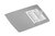 Durable ARTWORK Overlay Desk Mat | Non-Slip with Clear Anti-Glare Cover | Grey