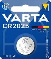 Varta Professional Electronics CR2025 Lithium Knopfzelle 3V (1er Blister)