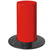 Barcelona Retractable Steel Bollard - (206611) 270mm Diameter - RAL 3020 - Traffic Red