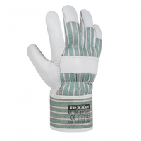 teXXor® Rindvollleder-Handschuh MONTBLANC I Leder natur Cat.2, 1158_08 Gr.08
