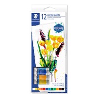 Acrylfarben Tuben karat® 8500 Kartonetui mit 12 sortierten Farben
