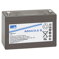 Zon Dryfit A504 / 3.5S lood-zuur batterij