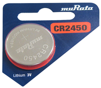 Murata CR2450 Lithium Knopfbatterie