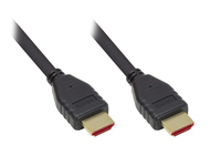 Ultra-High-Speed HDMI® 2.1 Kabel, 8K UHD-2 / 4K UHD, vergoldete Kontakte, CU, schwarz, 1,5m, Good Co