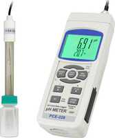 PCE Instruments pH/mV/Temperaturmessgerät-Set, PCE-228