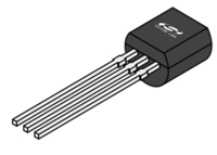 Hall Effekt-Sensor, -1,5 bis 1,5 mT, 1,71-5,5 V, SI7202-B-04-IB, TO-92-3, -40 bi