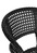 Stuhl Gussago mit Armlehne; 57x60x78 cm (BxTxH); schwarz; 2 Stk/Pck