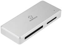 Renkforce RF-PCR-400 KÜlső memóriakártya olvasó/hub USB-C® 5Gb/s, USB-A Ezüst