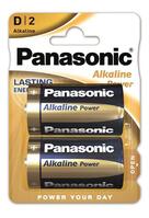 Elem, D góliát, 2 db, PANASONIC "Alkaline power"