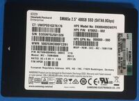 SSD 400GB 6G SFF SATA WI-3 NHPInternal Solid State Drives