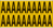 Buchstaben - A, Gelb, 57 x 22 mm, Vinyl, Für außen und innen, B-946, Schwarz