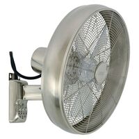 Wall fan with remote control