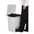 Rubbermaid Step on Container in White with Tight Fitting Lid Minimise Odour 45L