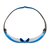 3M™ SecureFit™ 400X Schutzbrille, blau/schwarze Bügel, Scotchgard™ Anti-Fog-/Antikratz-Beschichtung (K&N), hellgraue Scheibe für innen/außen, SF407XSGAF-BLU-EU