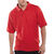 CLICK SHORT SLEEVE POLO RED XL