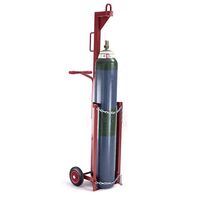Gas cylinder lifting trolleys