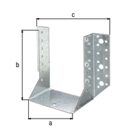 Balkenschuh, sendzimirverzinkt, lichte Breite 120 mm, Höhe 160 mm