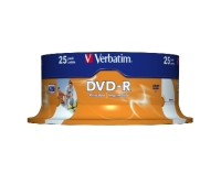 Artikelbild VER 43538 Verbatim DVD-R 4,7GB/16f Spindel 1x25
