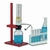Zubehör für Flaschenaufsatz-Dispenser Calibrex™ | Beschreibung: Dispenserhalter für Fern- und Schlauchaspiration