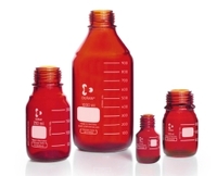 2000ml Laboratory bottles DURAN® amber with retrace code
